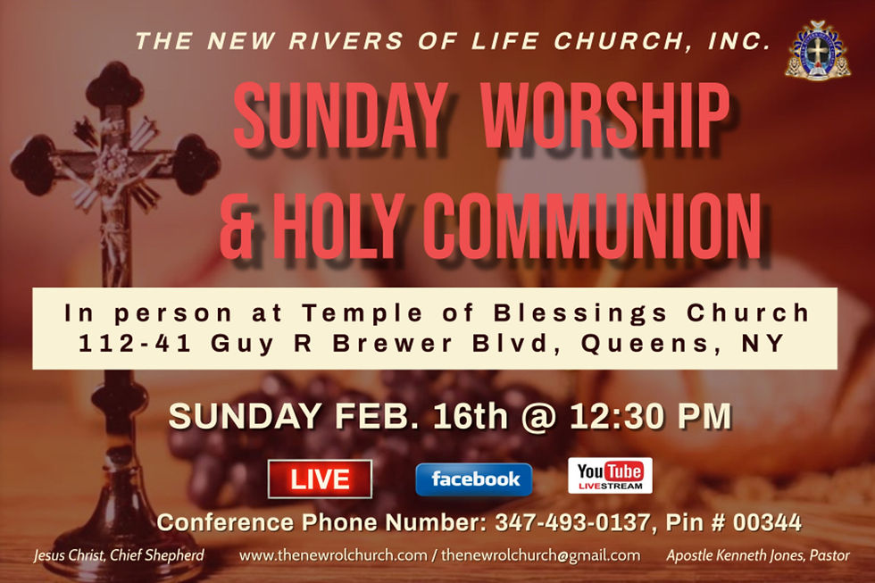 ONLINE WORSHIP