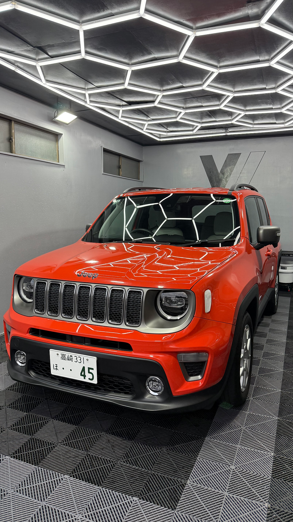 JEEP レネゲード　クイック洗車