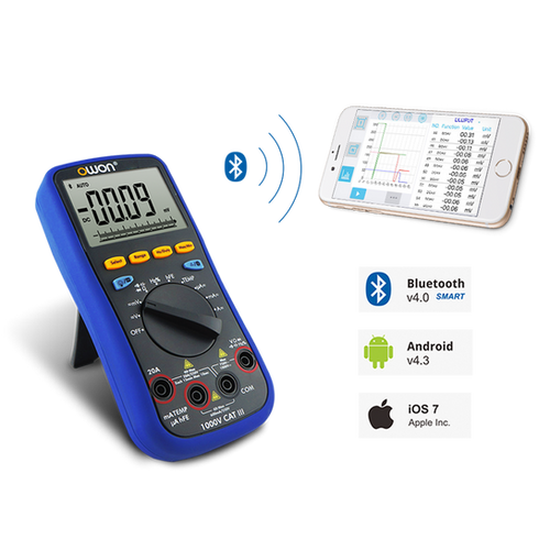 B35 3 5/6 Digit Digital Multimeter with Bluetooth Owon SmartTek Ltd