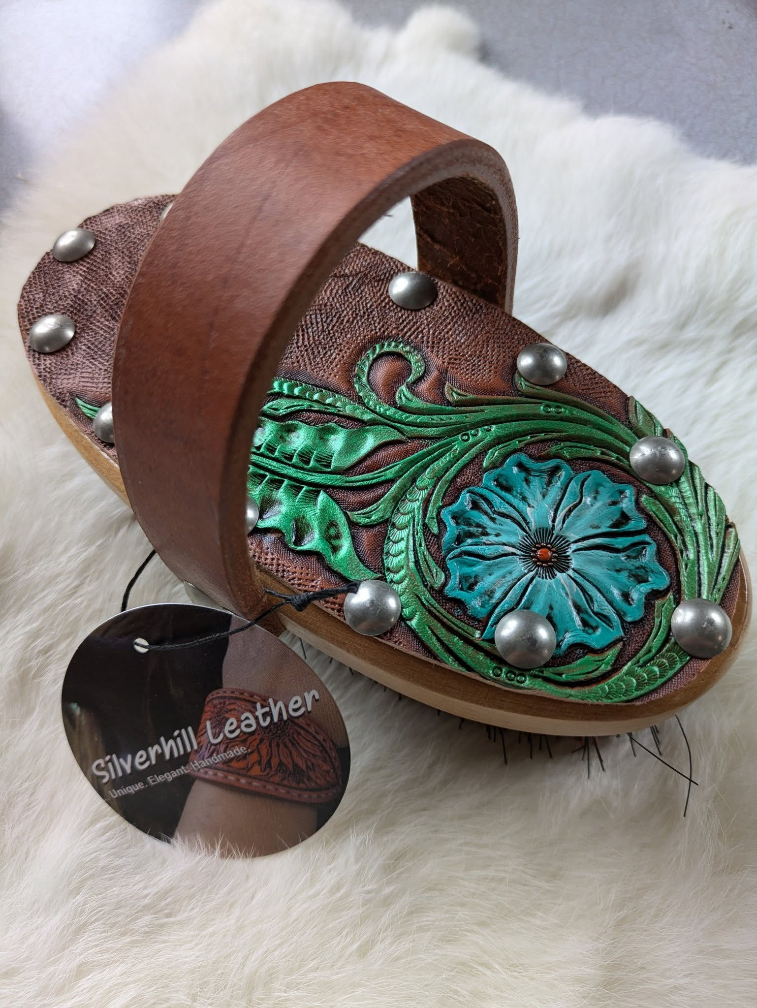 May 30th Leathercraft Class - Tool a horse body brush