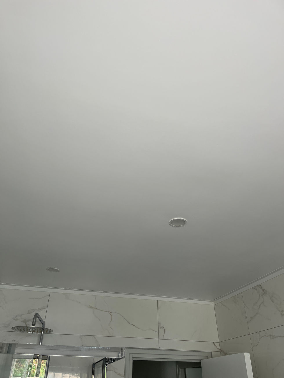 Première couche de peinture