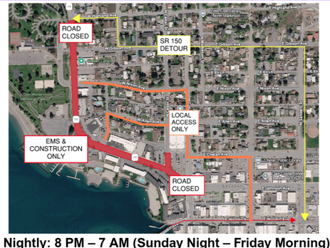 Busy construction season is underway in Chelan
