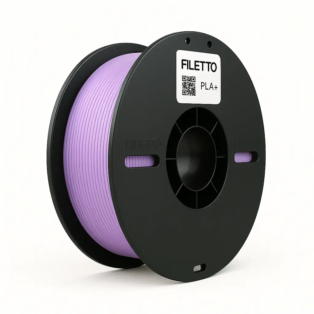Filetto Lila PLA+ 3D Filament – 1.75mm – 1KG – AMS Uyumlu