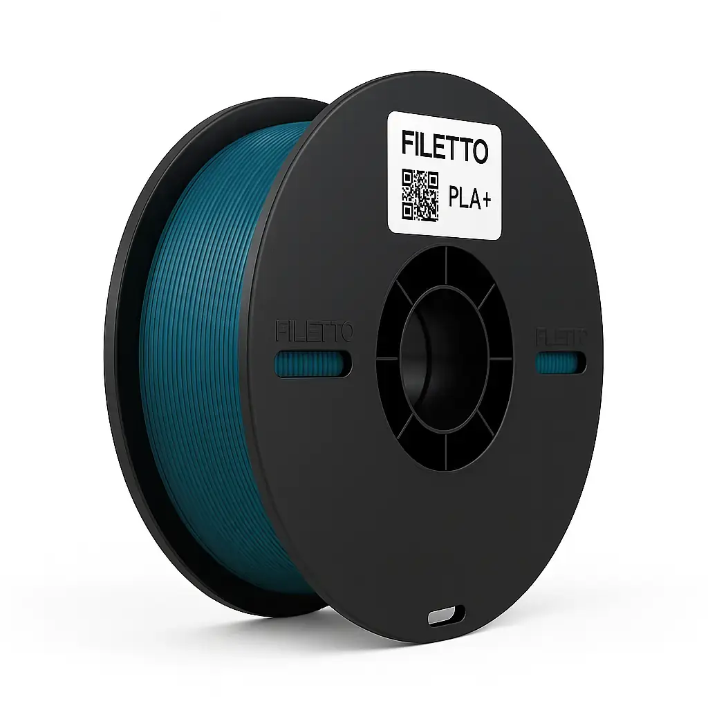 Filetto Petrol Yeşili PLA+ 3D Filament – 1.75mm – 1KG – AMS Uyumlu