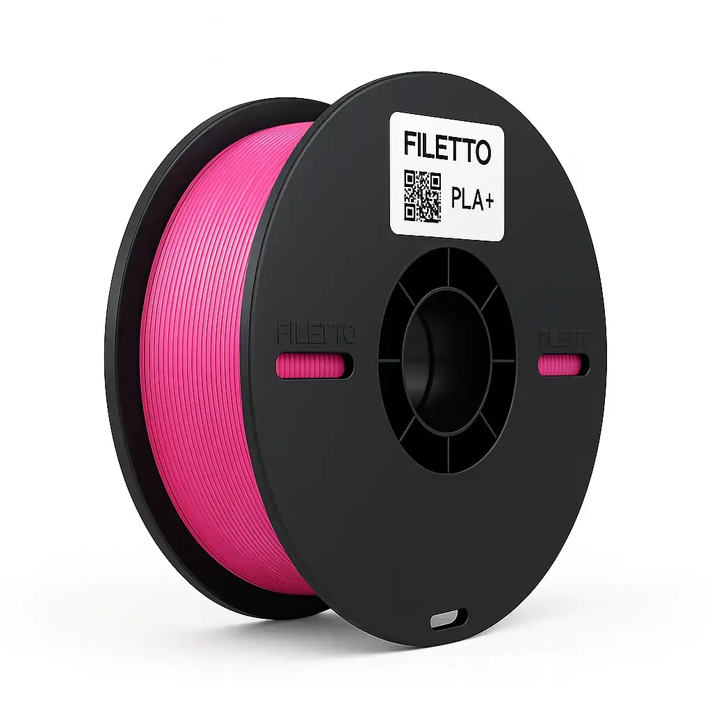 Filetto Pembe PLA+ 3D Filament – 1.75mm – 1KG – AMS Uyumlu