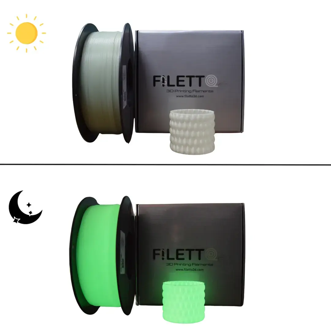 Filetto Glow Pla+ Filament 1.75mm 1 KG