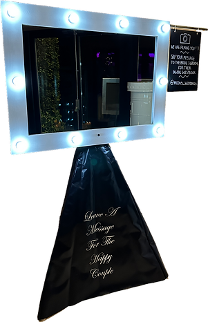 Hire our digital mirror for weddings and events
