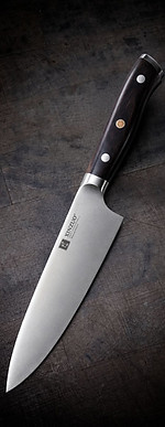 8" Xinzuo German Steel Chefs Knife with Ebony handlle
