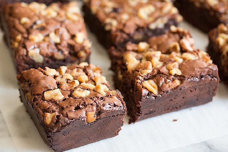 Walnut Fudge Brownies