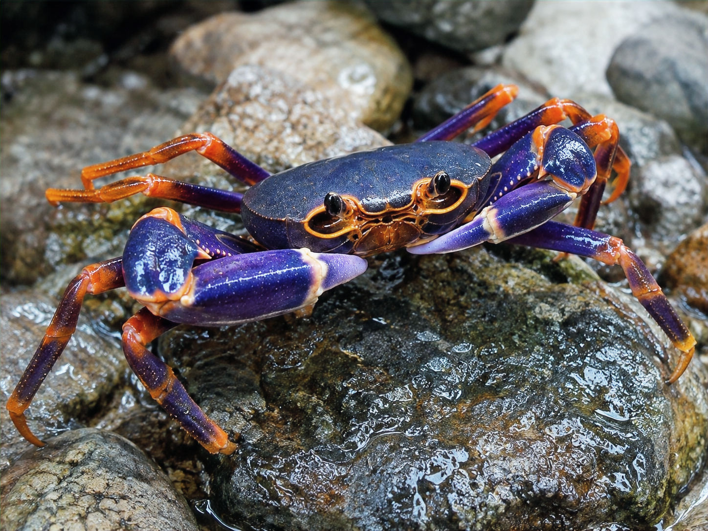 Tiwaripotamon Sp Rainbow - Rainbow Lightning Crab 🇻🇳