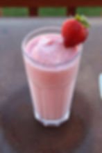 Licuado de Fresa / Strawberries