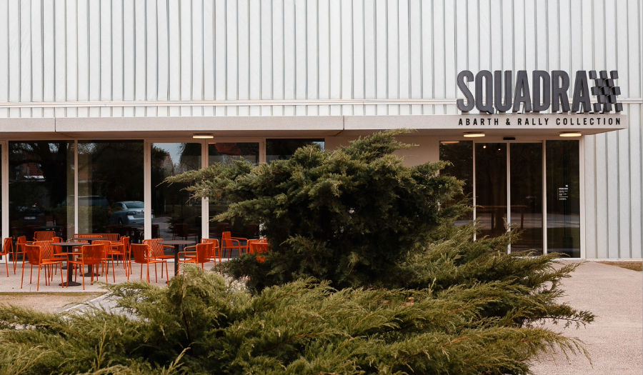 terras stoelen Pedrali SQUADRA Abarth & Rally Collection