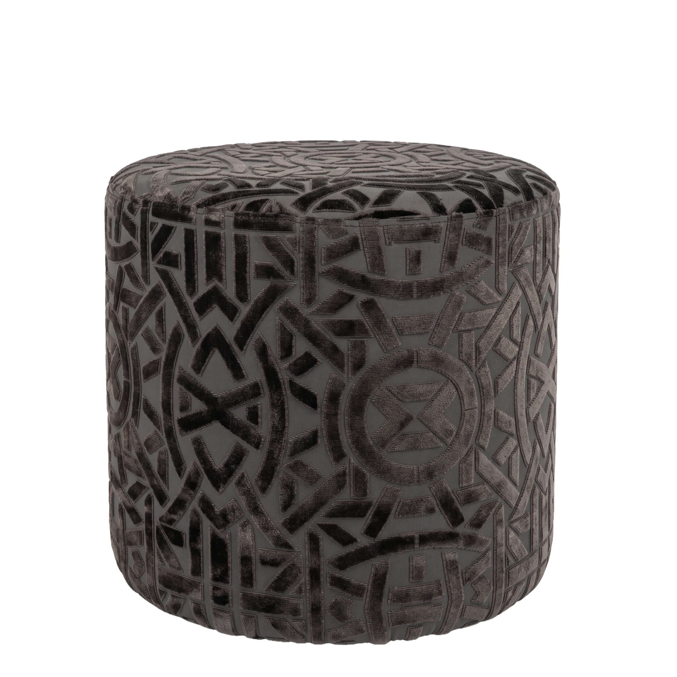 Design poef 46 cm hoog