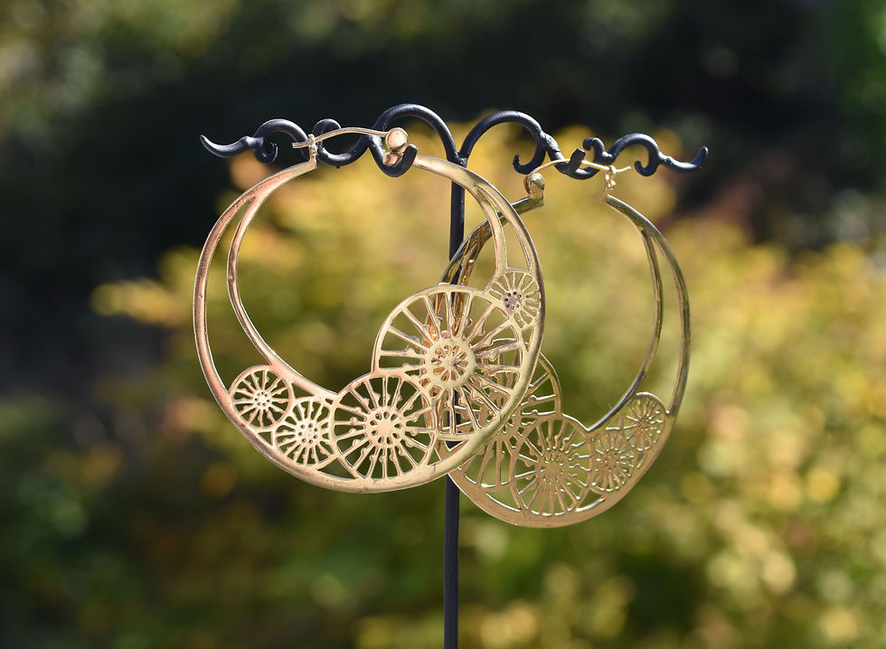 Wheel Hoops Yellow Gold