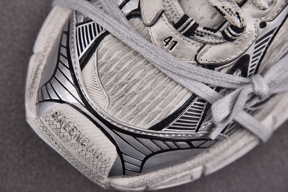 섬네일: 발렌시아가 3XL 스니커즈 화이트 블랙 ZH공장