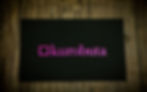 magenta digital foil business cards