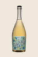 Bottle of Petnat, one of our organic Greek wines.