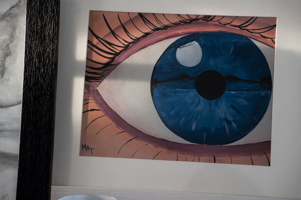 Print of Painting by Local Tulsa artist Maria A. Trester