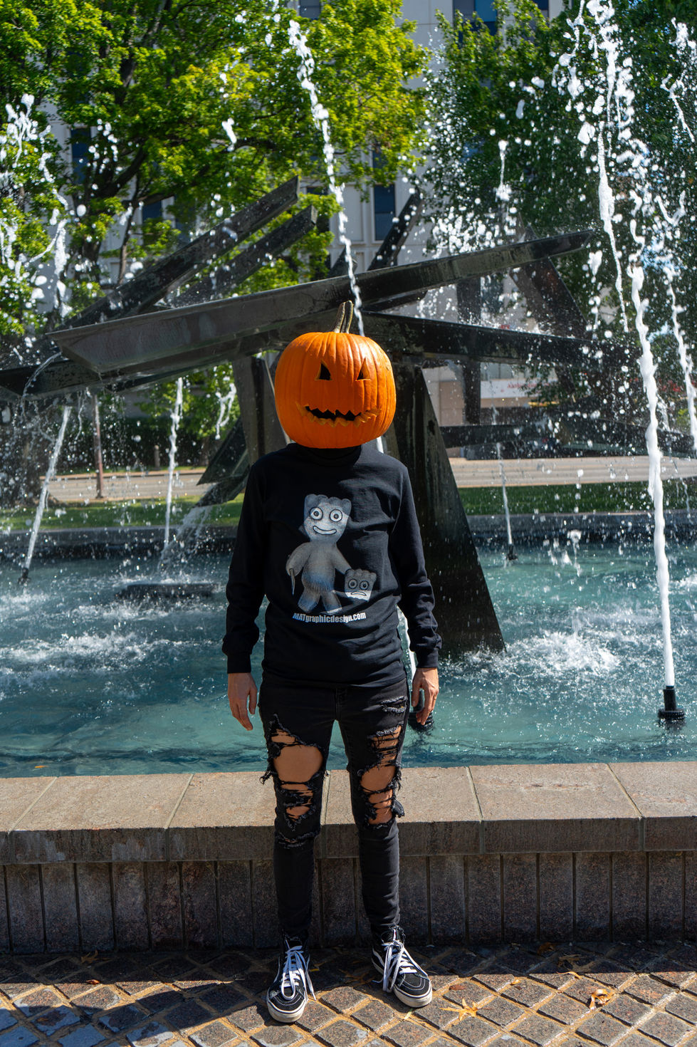 Pumpkin headshot Utica square Tulsa OK