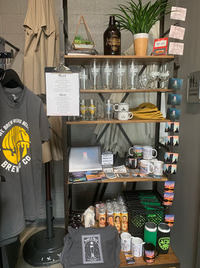 Maria's art & artcessories at Nothing's left Brewery, local Tulsa Brewery.