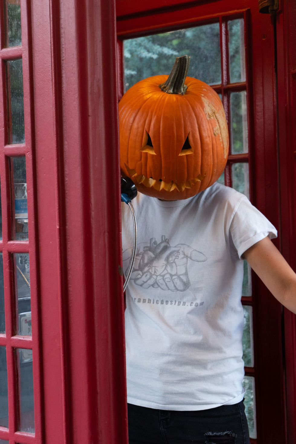 Pumpkin headshot Utica square Tulsa OK