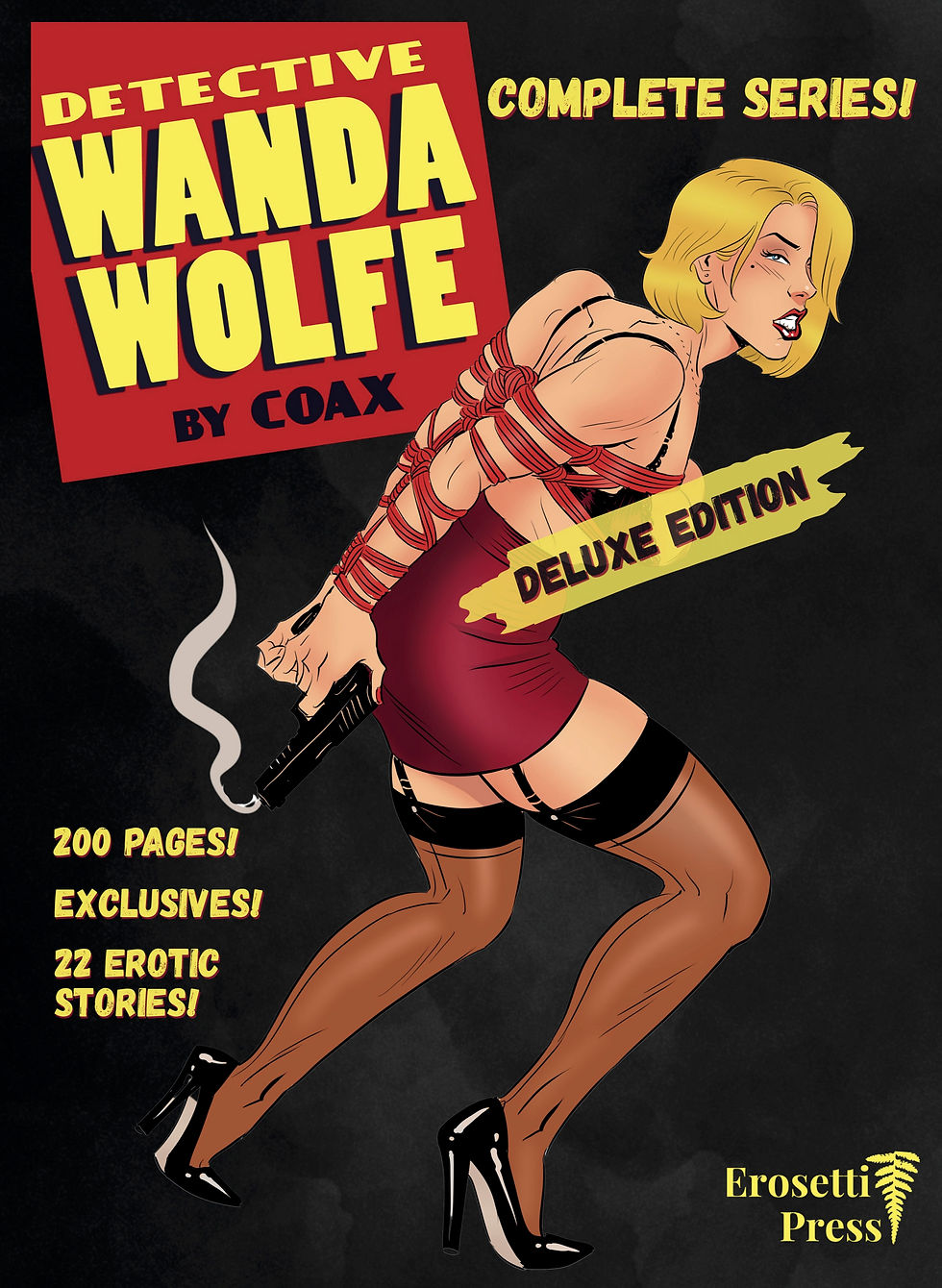 Fetish Comics, Deluxe Edition, Detective Wanda Wolfe by Coax