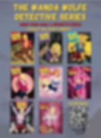 Fetish Comic Detective Wanda Wolfe, The Complete Series No. 1-8 by Coax