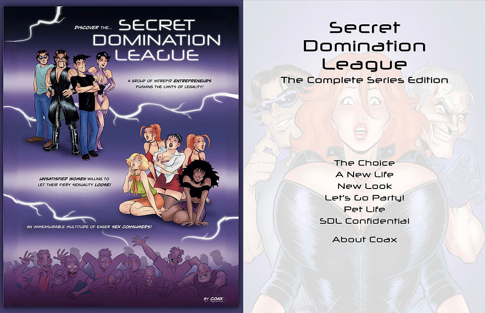 Thumbnail: "Secret Domination League, Complete Series Edition" by Coax, BDSM Fetish