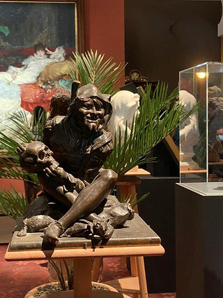 Petit Palais Sarah Bernhardt - Le Fou et la Mort par SB en 1877