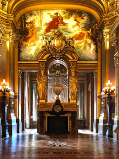 Grand Foyer de l'opéra        de Paris