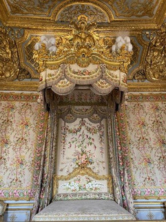 Lit de parade du roi, château de Versailles