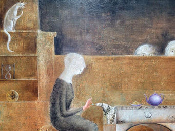 Nourrir une table (1959), Leonora Carrington