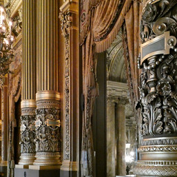 Grand Foyer de l'opéra        de Paris