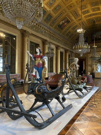 Fantastiques Traïneaux, exposition, château de Compiègne