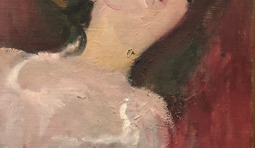 Jeune Femme, tête renversée (1920), Emilie Charmy