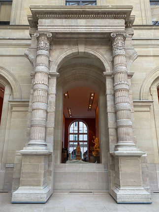 Ruine Palais des Tuileries au Louvre