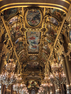 Grand Foyer de l'opéra        de Paris