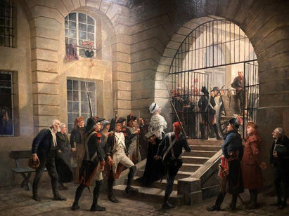 départ de Marie-Antoinette de la Conciergerie