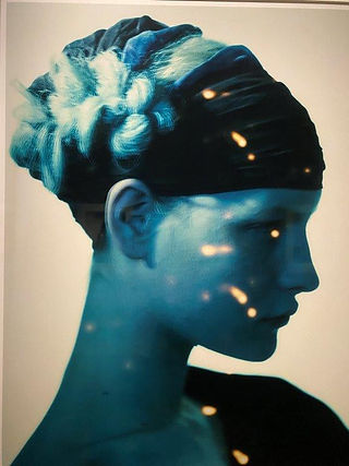 Kirsten, 1990, exposition Paolo Roversi, Palais Galliera, Paris