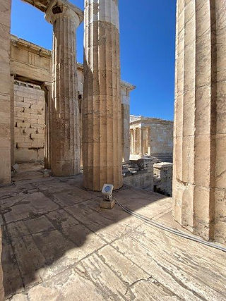 Porte des Propylées, Acropole , Athènes
