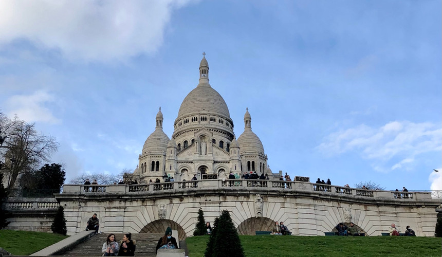 Montmartre Sacré Coeur à Paris