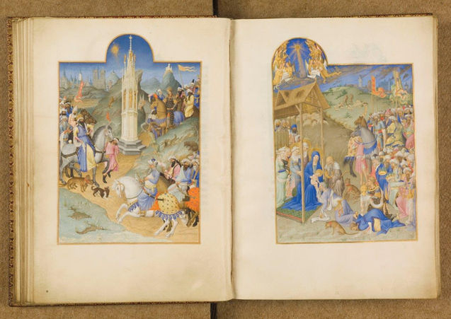 Très Riches Heures duc Berry, Chantilly