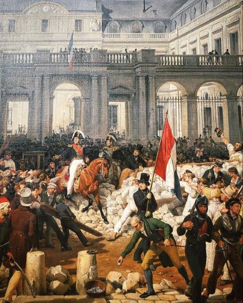 Louis Philippe quitte le palais Royal