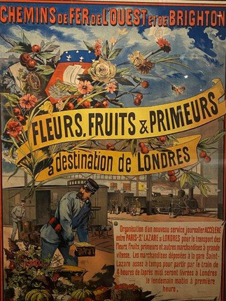 Chemin de fer de l'Ouest et Brighton, Exposition Grands Magasins MAD Paris