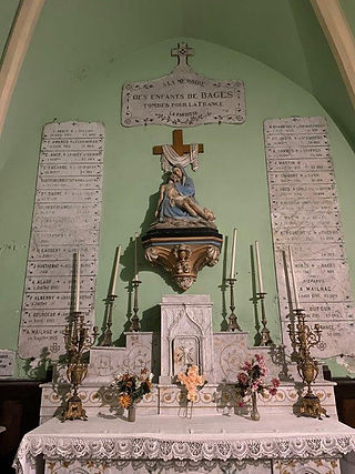 Bages, Aude, Narbonne, église Saint-Martin
