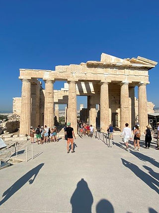 Porte des Propylées, Acropole , Athènes