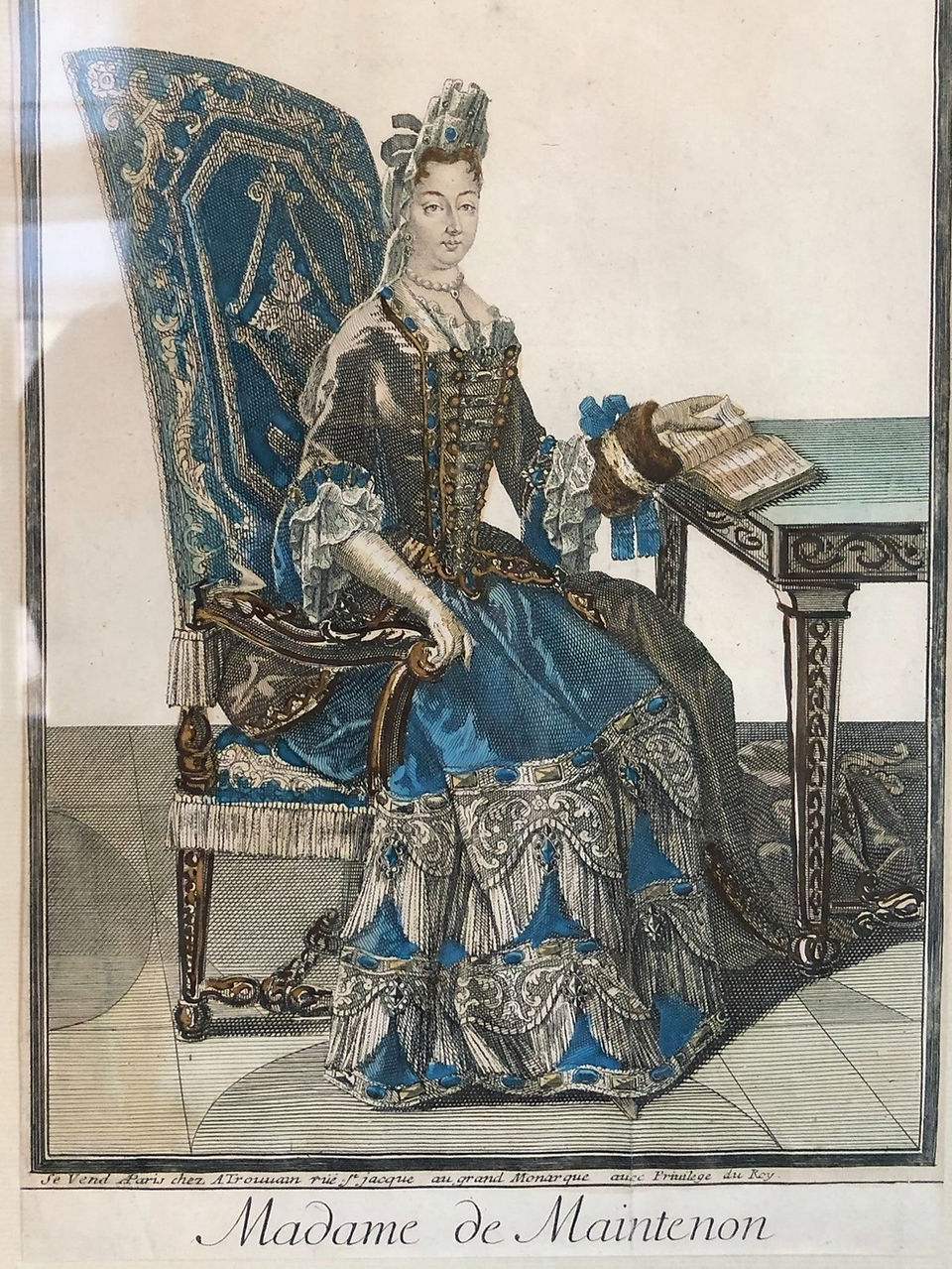 Madame de Maintenon - épouse morganatique de Louis XIV