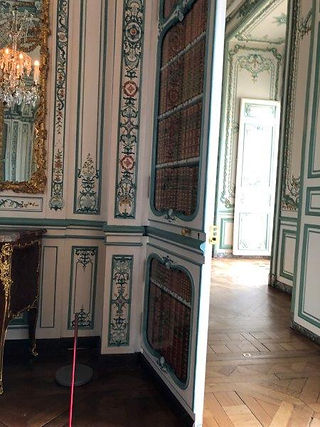 Bibliothèque trompe l'oeil, Versailles