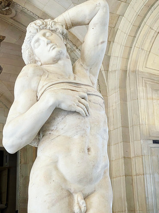 L'Esclave Mourant au Louvre par Michel-Ange
