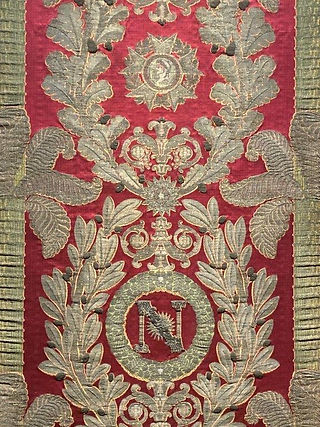 Brocard salle du trône, Exposition Soieries Versailles Grand Trianon